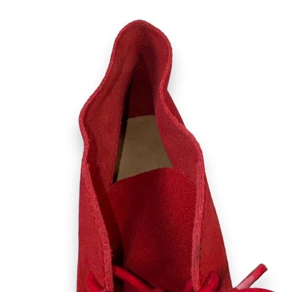 Left Shoe Only Amputee Brooks Brothers Suede Chukka Boot Red Men's 9 - Picture 7 of 7